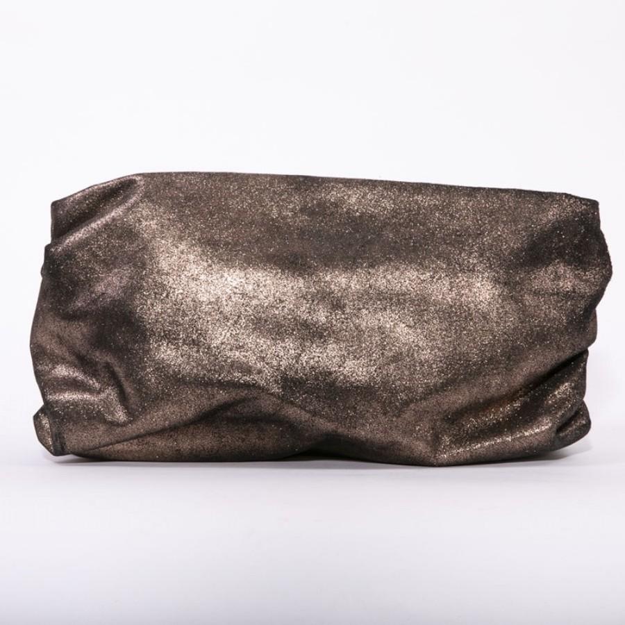 Gray Martin Margiela golden brown pochette For Sale