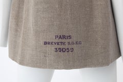 Corset Stockman Semi Couture en lin Martin Margiela:: F/W 1997.