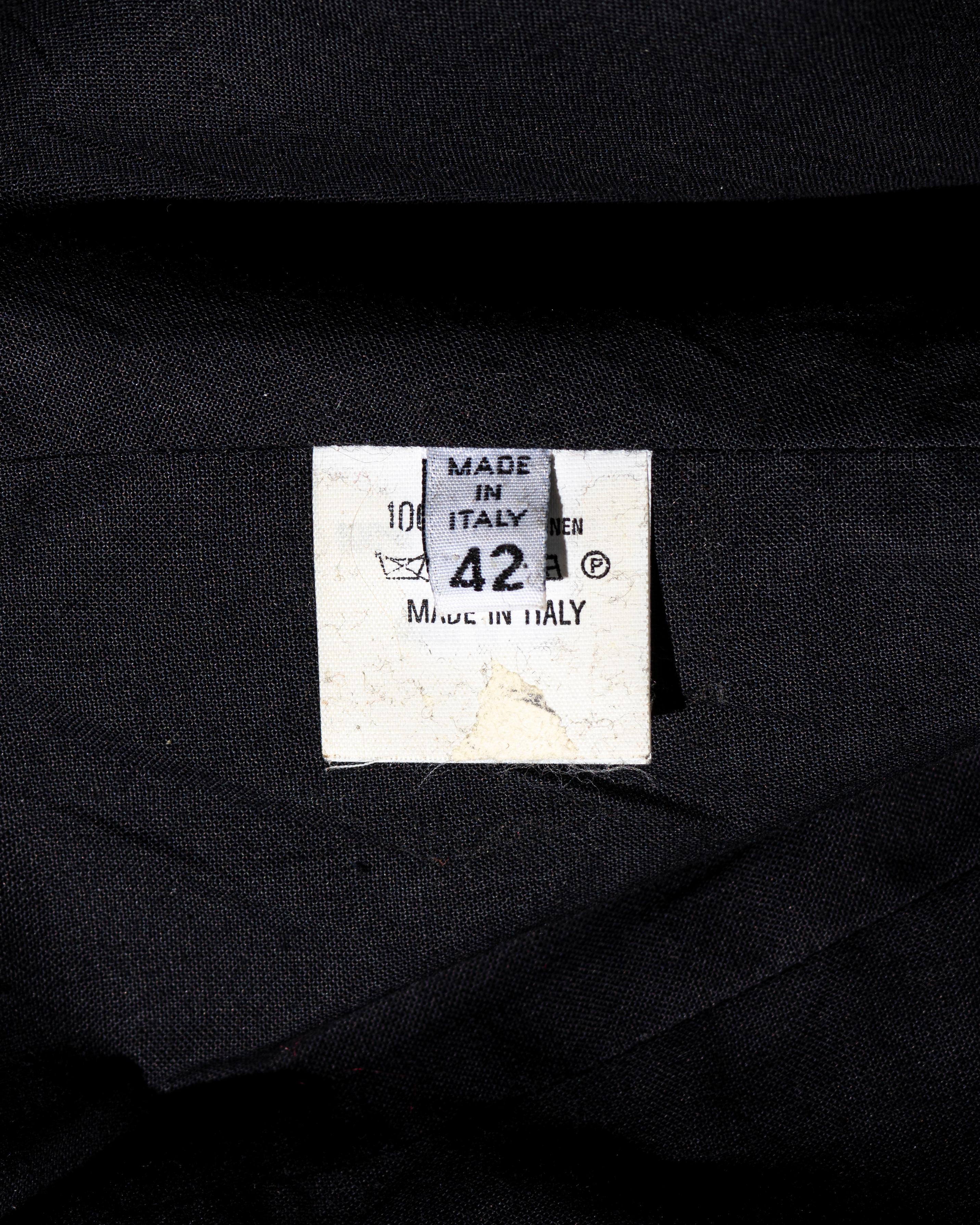 Martin Margiela linen semi-couture stockman corset, fw 1997 5