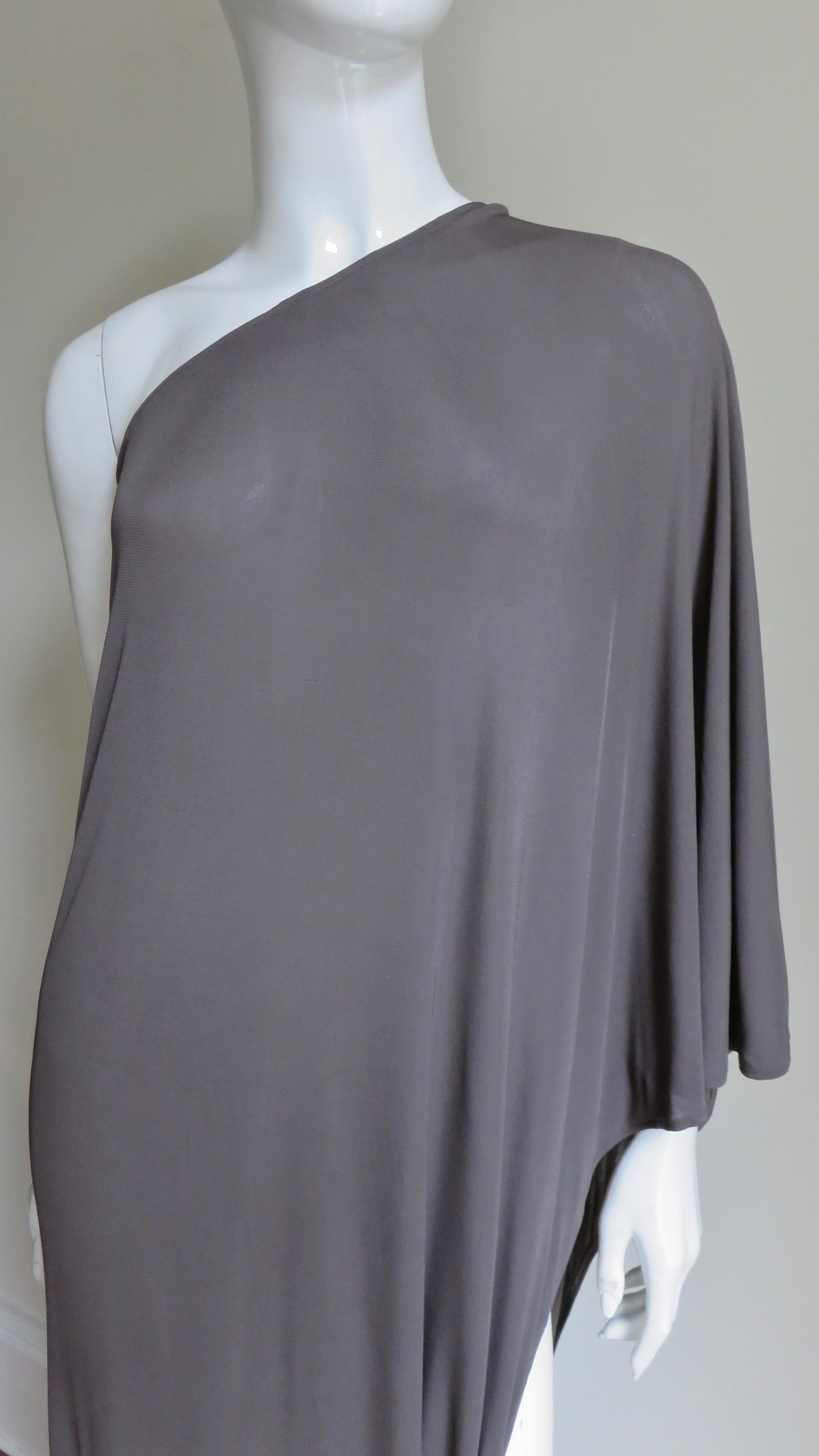 Martin Margiela One Shoulder Poncho In Good Condition In Water Mill, NY