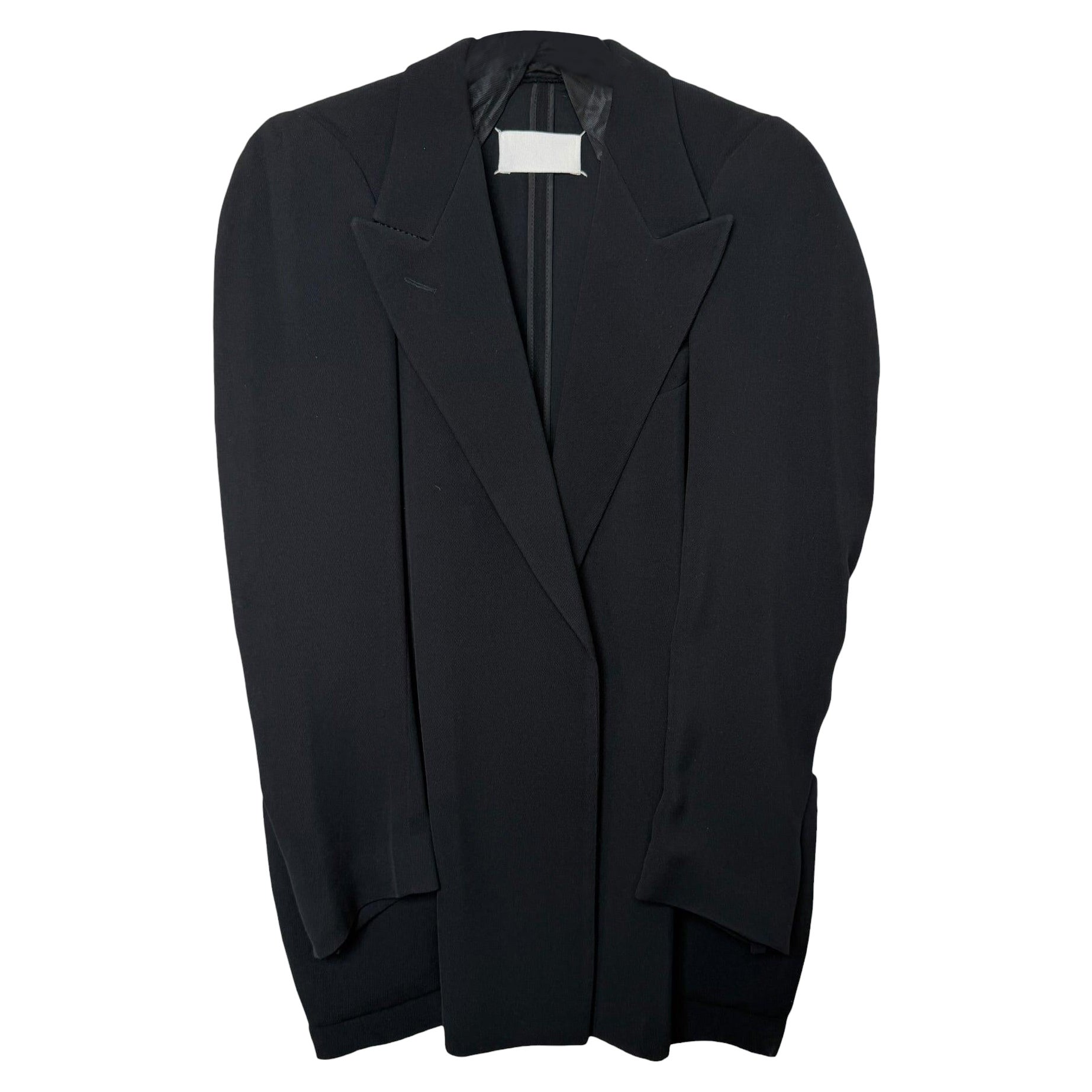 Martin Margiela S/S 1998 Blazer plat déconstruit en vente