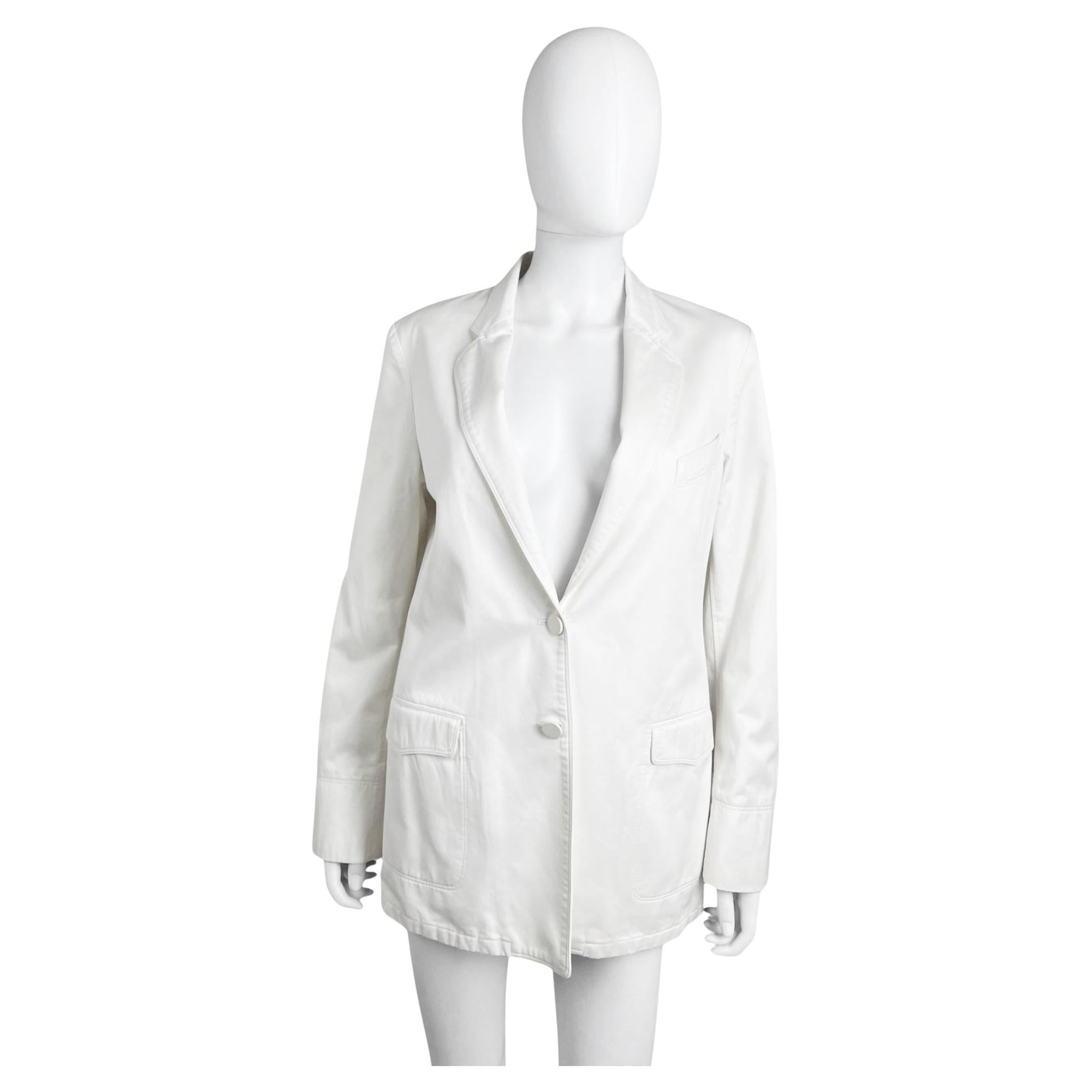 Martin Margiela S/S 2006 White Cotton Blazer