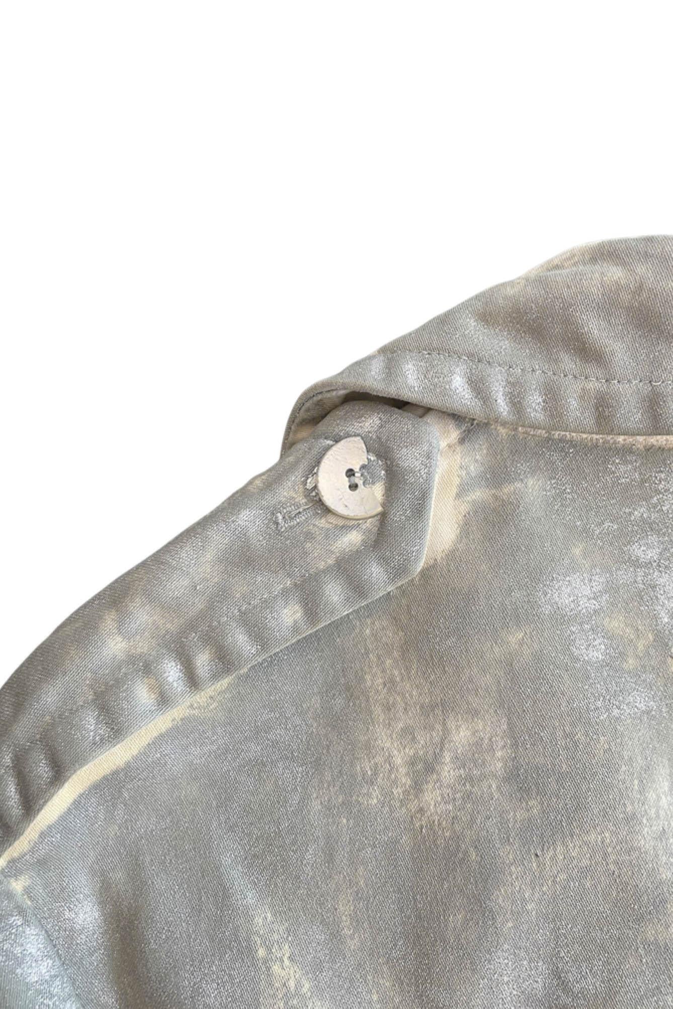Martin Margiela Silver Painted Trench 3