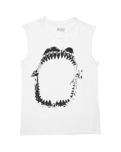 Martin Margiela SS2008 Shark Tooth Tank Top