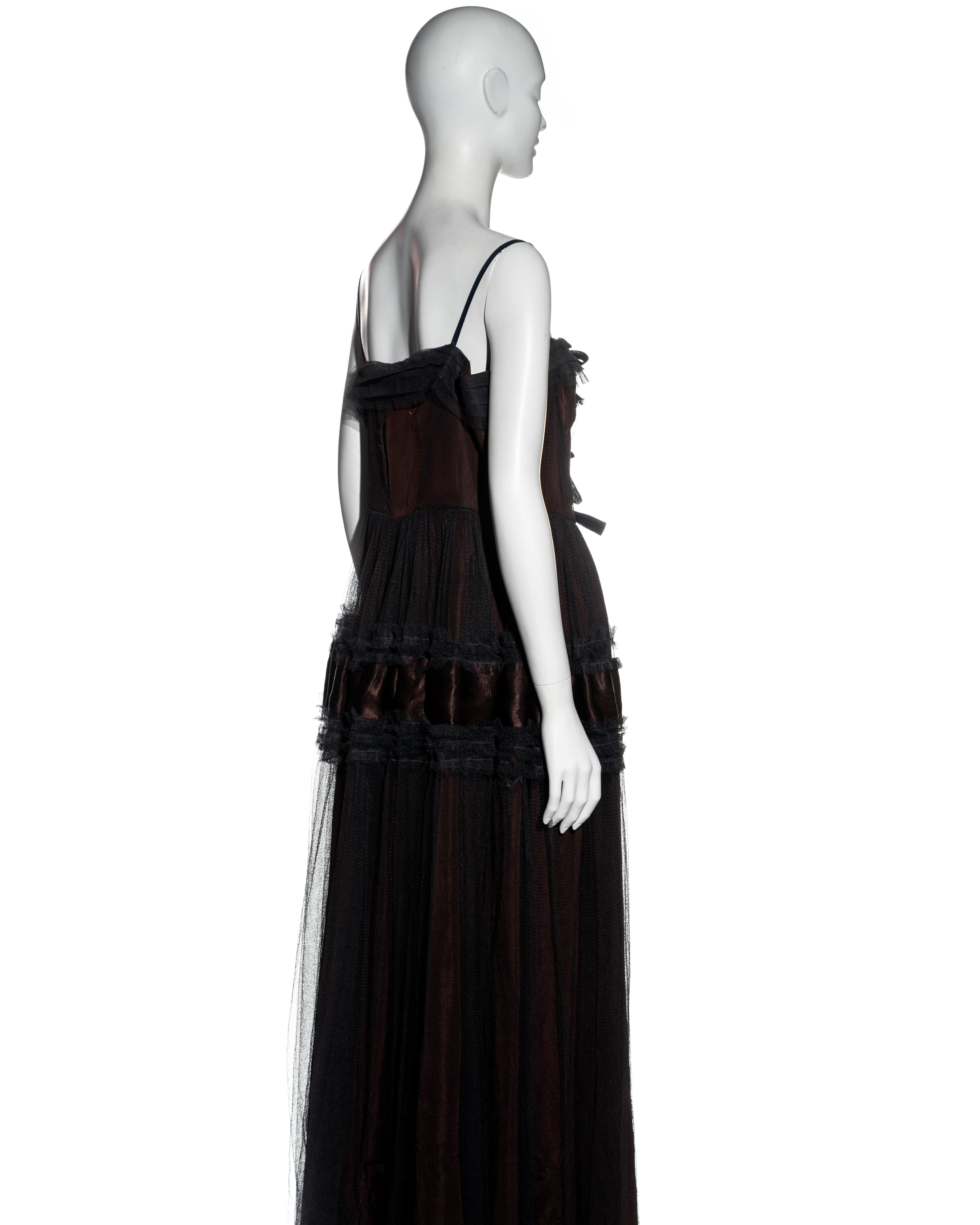 Martin Margiela tulle waistcoat made from a 1950s ballgown, ss 1991 For Sale 2