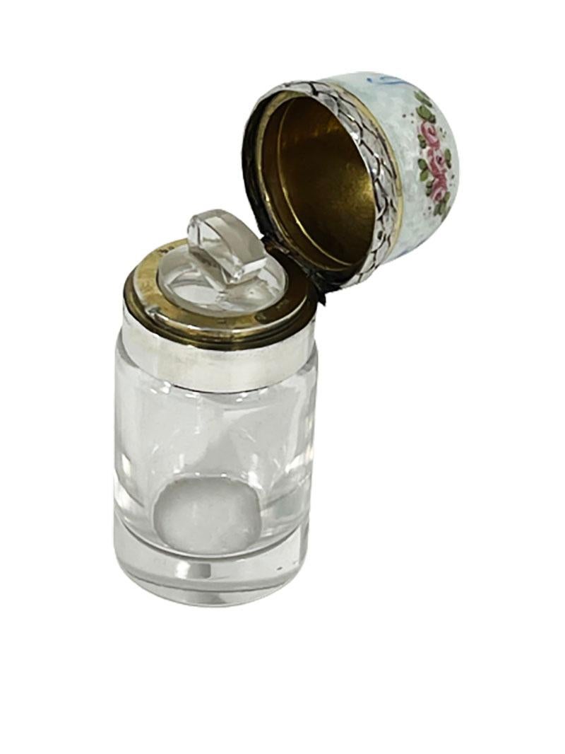 Martin Mayer, Mainz Germany Scent Perfume Bottle, ca 1900 In Good Condition For Sale In Delft, NL