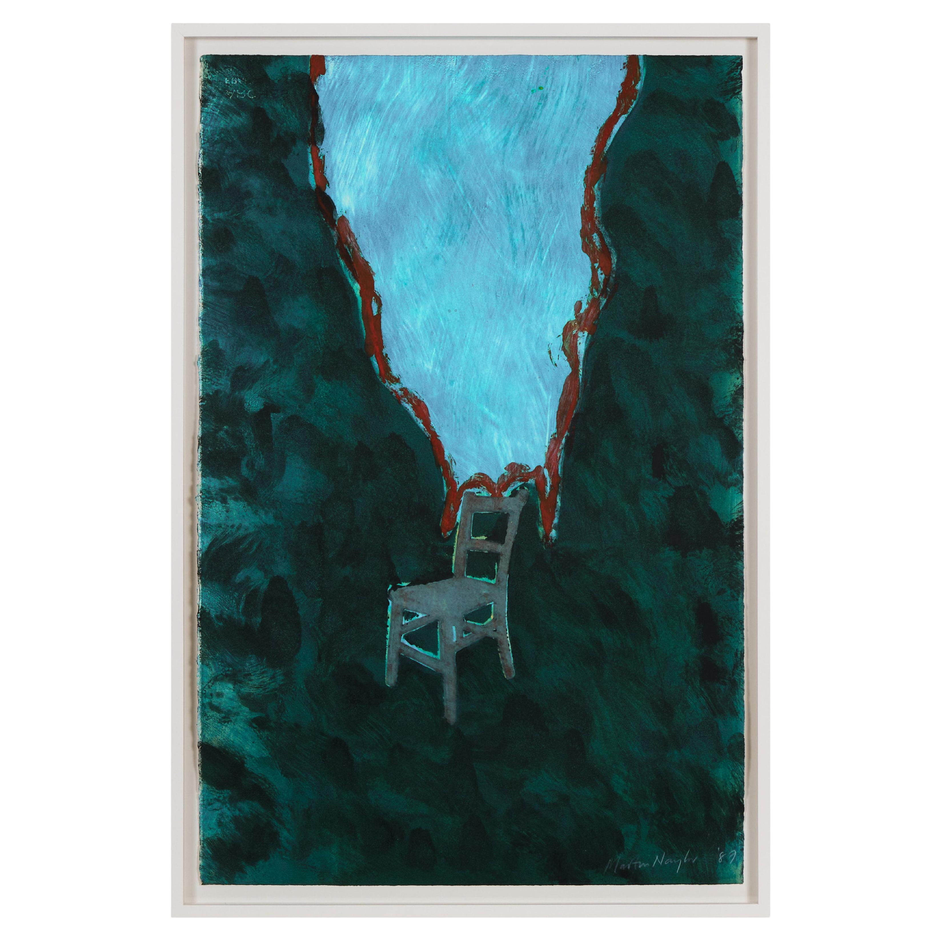 Martin Naylor, Ohne Titel (Stühle Diptychon I) im Angebot