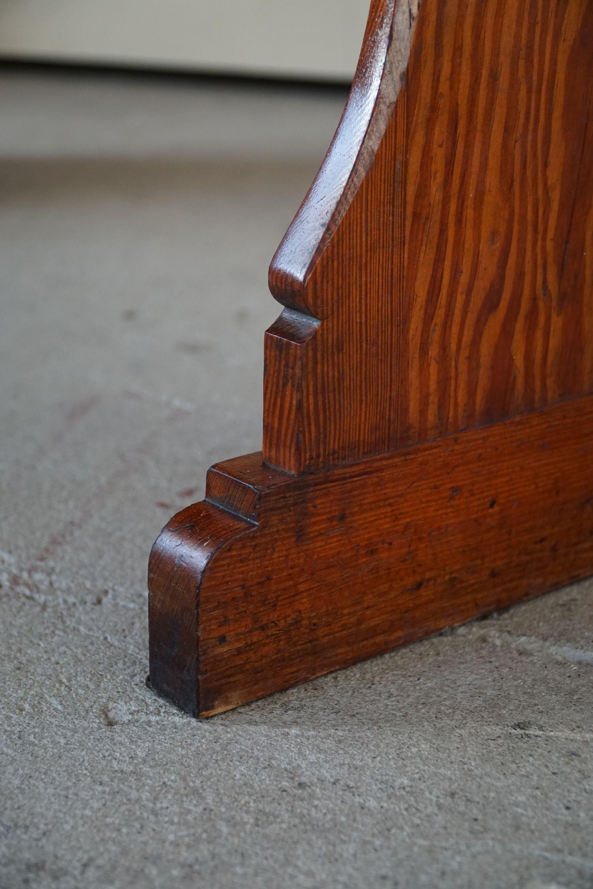 Martin Nyrop Bookcase by Rud. Rasmussen in Oregon Pine, Danish Modern, 1905 5