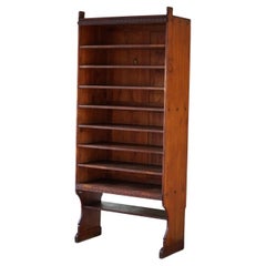 Martin Nyrop Bookcase by Rud. Rasmussen in Oregon Pine, Danish Modern, 1905