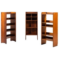 Martin Nyrop Bookcases in Oregon Pine Produced by Rud Rasmussen in Denmark