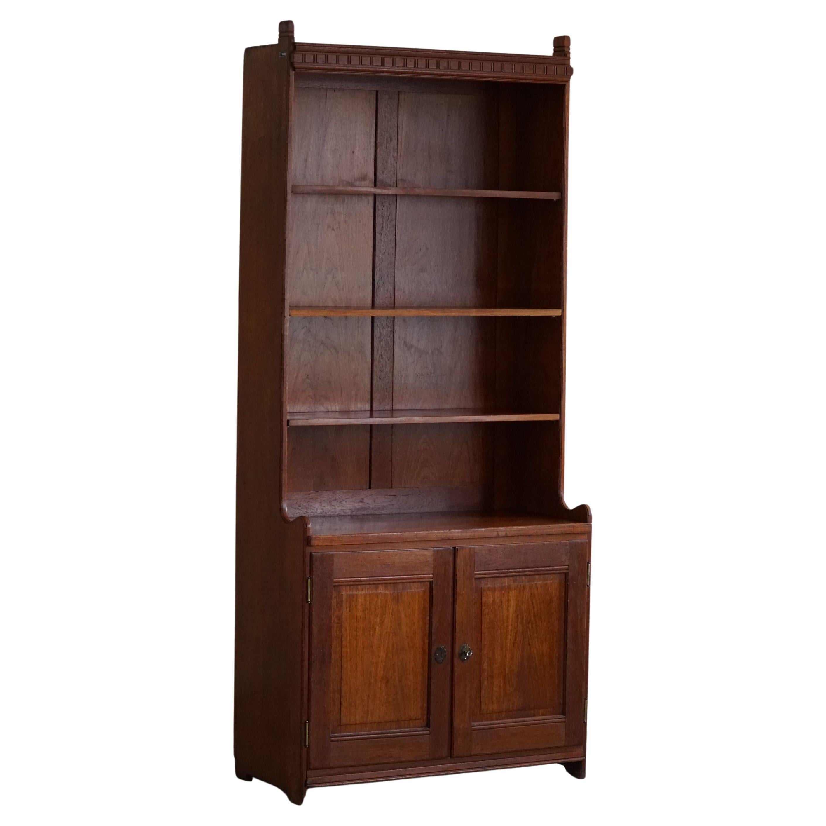 Martin Nyrop Cabinet by Rud. Rasmussen in Teak, Danish Modern, 1900-1920