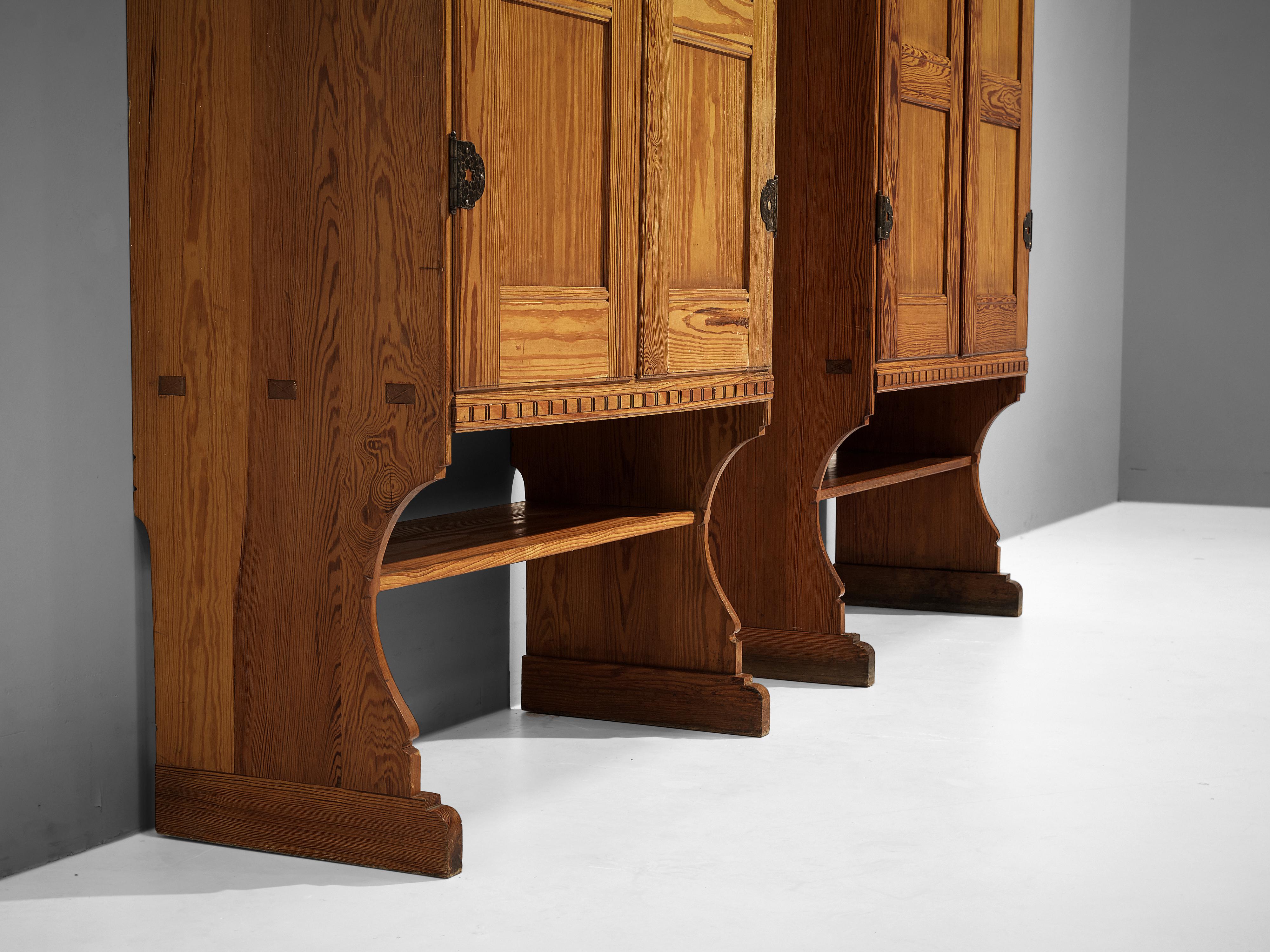 Martin Nyrop for Rud Rasmussen Cabinets in Solid Pine 4