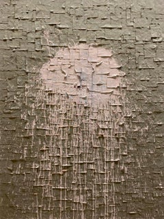 ABSTRACT Opera d'arte a pastello sullo squalo dell'artista contemporaneo Martin Paaskesen 2024