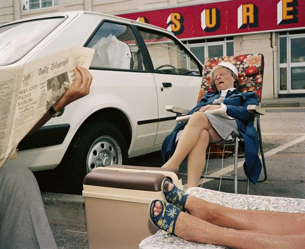Color Photograph di Martin Parr - Ramsgate, Kent