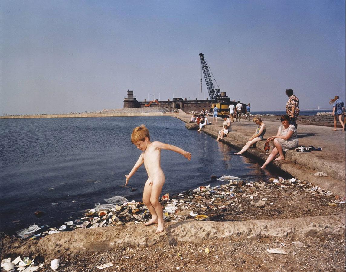 Color Photograph de Martin Parr - Sin título (New Brighton)