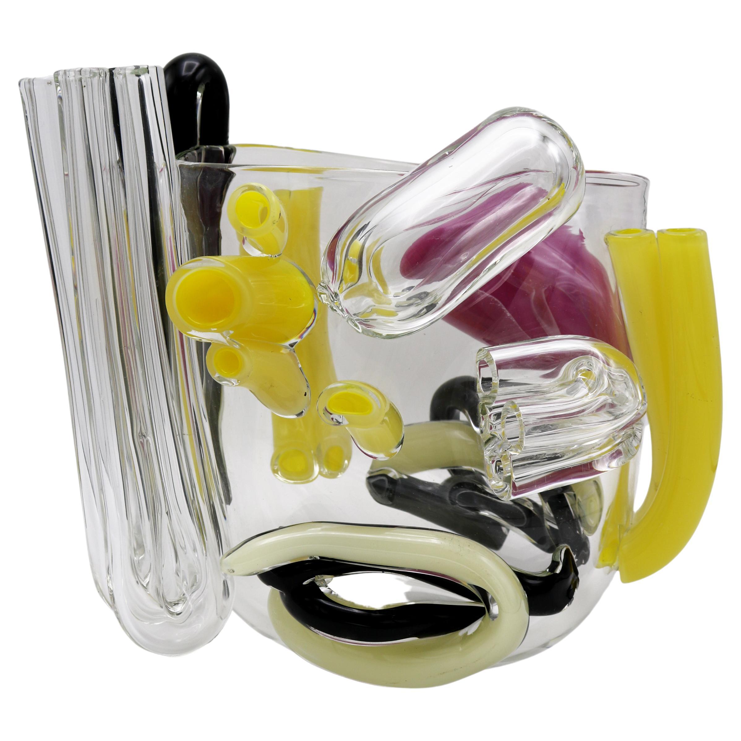 Martin Potsch (*1967 Munich, Germany), Art Glass Vase, Germany 2023
