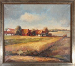 Martin Prohaska (nato nel 1949) - Olio del XX secolo, Mattina nel campo di grano