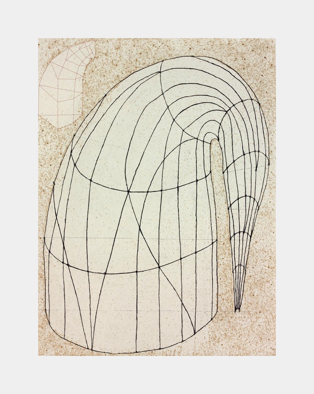 Martin Puryear Abstract Print - Untitled (State II)
