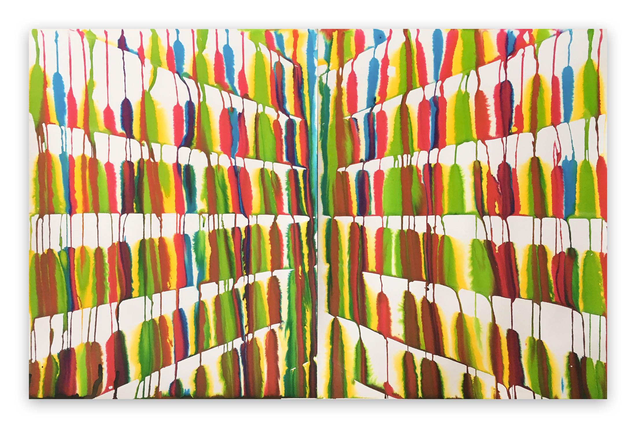 Abstract Painting di Martin Reyna  - Prospettiva (rif. 14008)