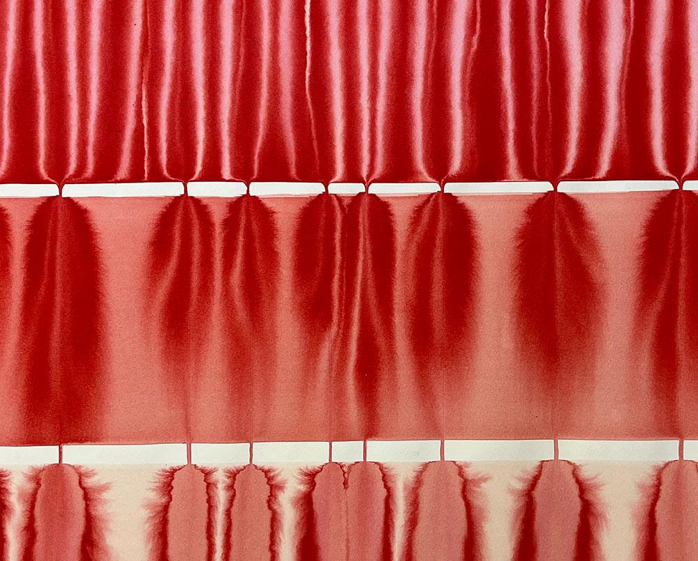 Rouge 20170 (Pittura astratta) - Art Astratto di Martin Reyna 