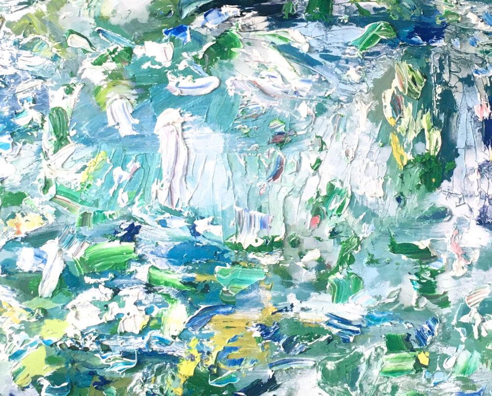 Senza titolo 21213 (Pittura astratta) - Painting Astratto di Martin Reyna 