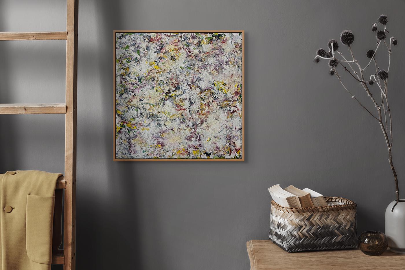 Senza titolo 21302 (Pittura astratta) - Painting di Martin Reyna 
