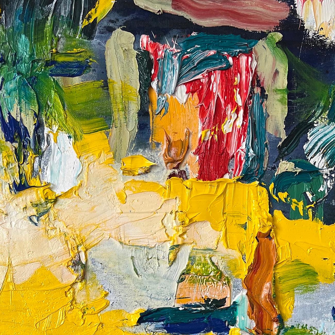 Ohne Titel 22033 (Abstraktes Gemälde)
Öl auf Leinwand - Ungerahmt.

Martín Reyna ist ein argentinischstämmiger abstrakter Maler, der in Paris, Frankreich, lebt. Seine gestischen abstrakten Gemälde erfreuen das Auge und aktivieren den Geist mit ihren