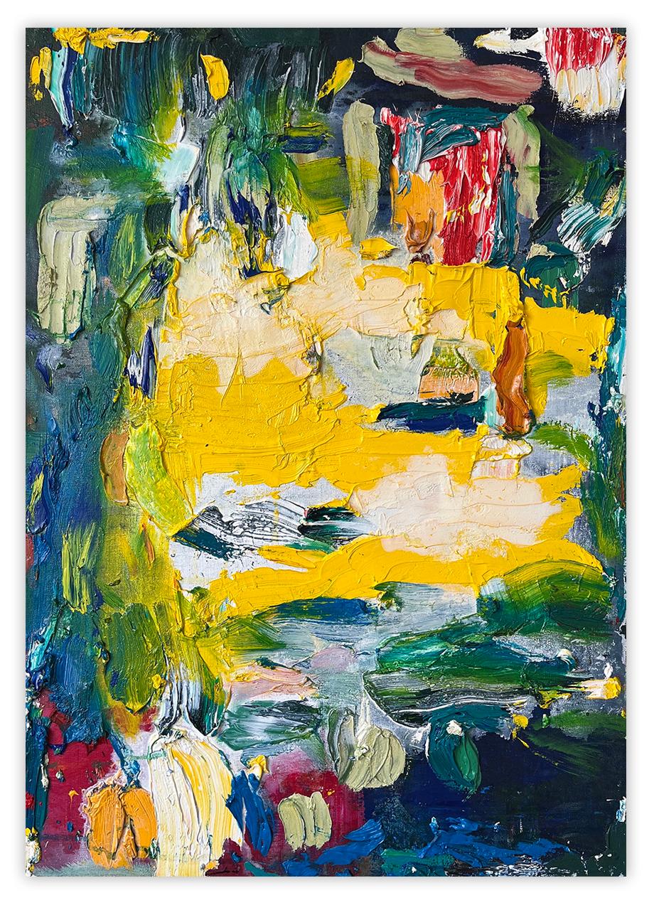 Martin Reyna  Abstract Painting – Ohne Titel 22033 (Abstraktes Gemälde)
