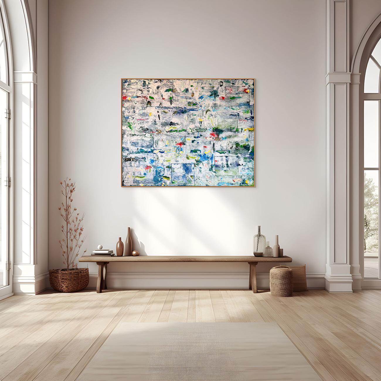 Senza titolo 23035 (Pittura astratta) - Painting di Martin Reyna 