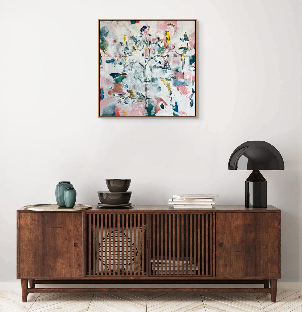 Senza titolo 24045 (Pittura astratta) - Painting di Martin Reyna 