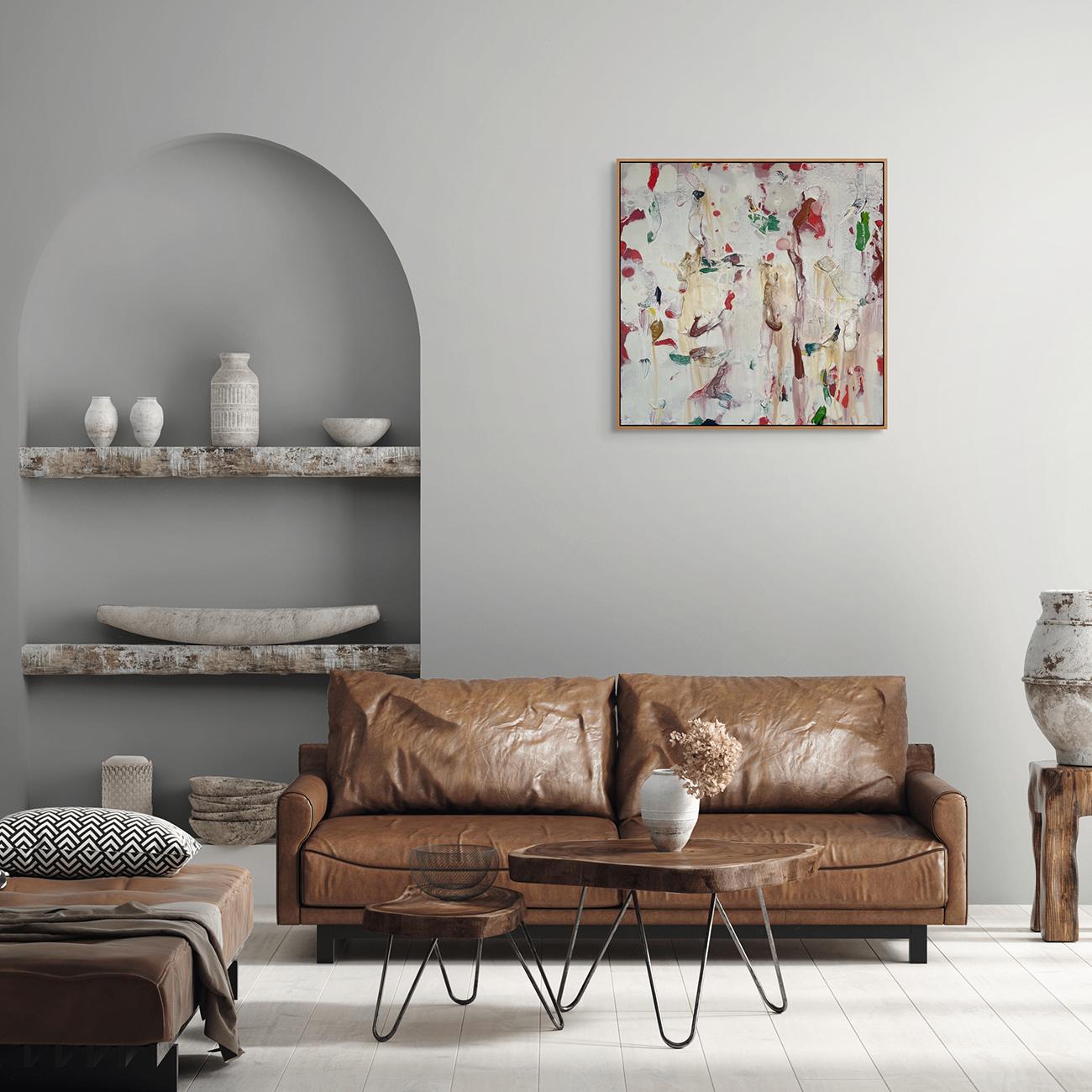 Senza titolo 24243 (Pittura astratta) - Painting di Martin Reyna 