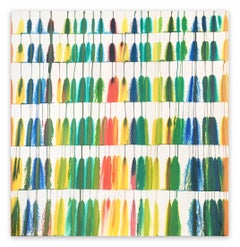 Paper Abstract Drawings and Watercolors