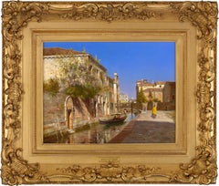 Venetian Scene by Martin Rico y Ortega