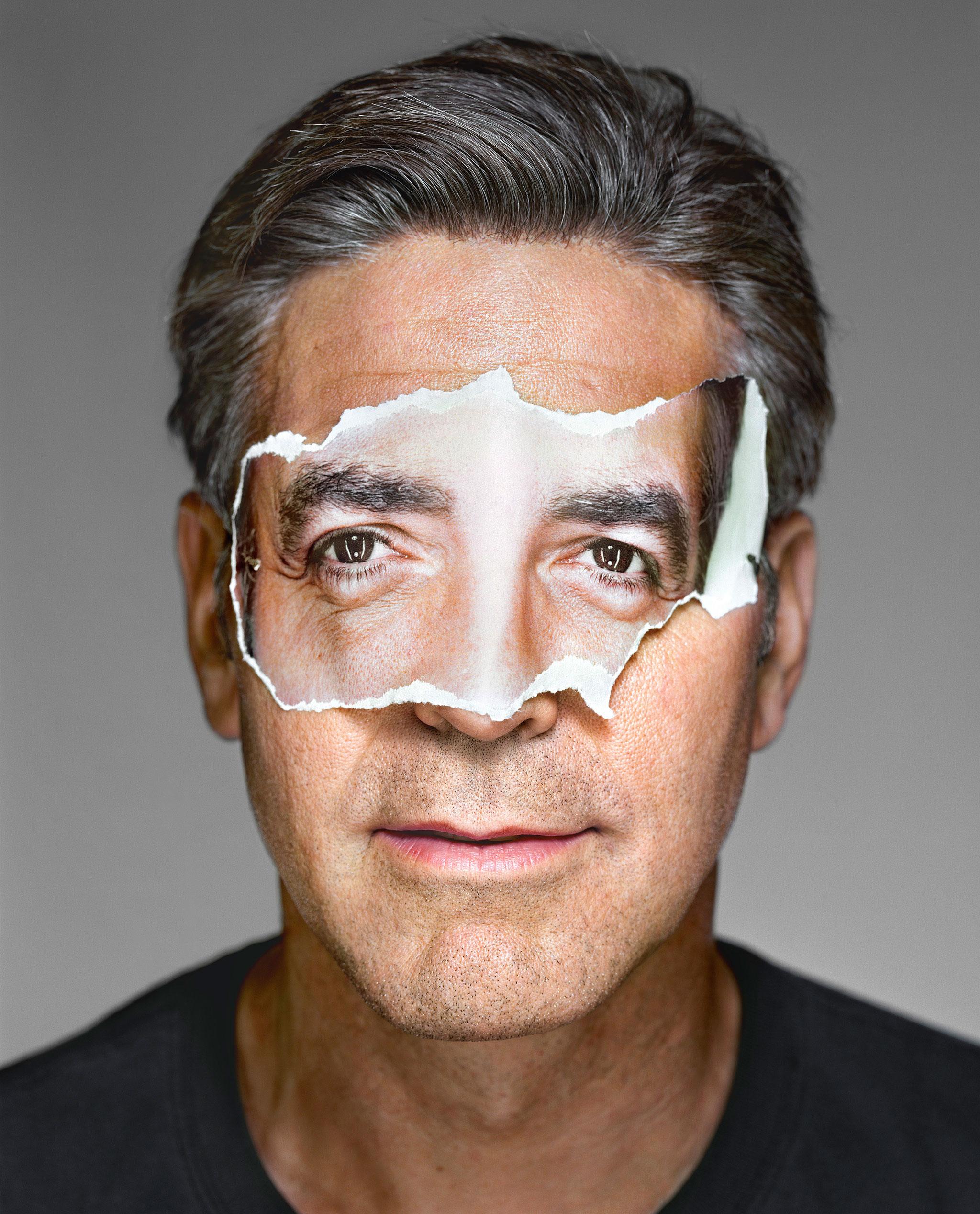 Martin Schoeller Portrait Photograph - George Clooney