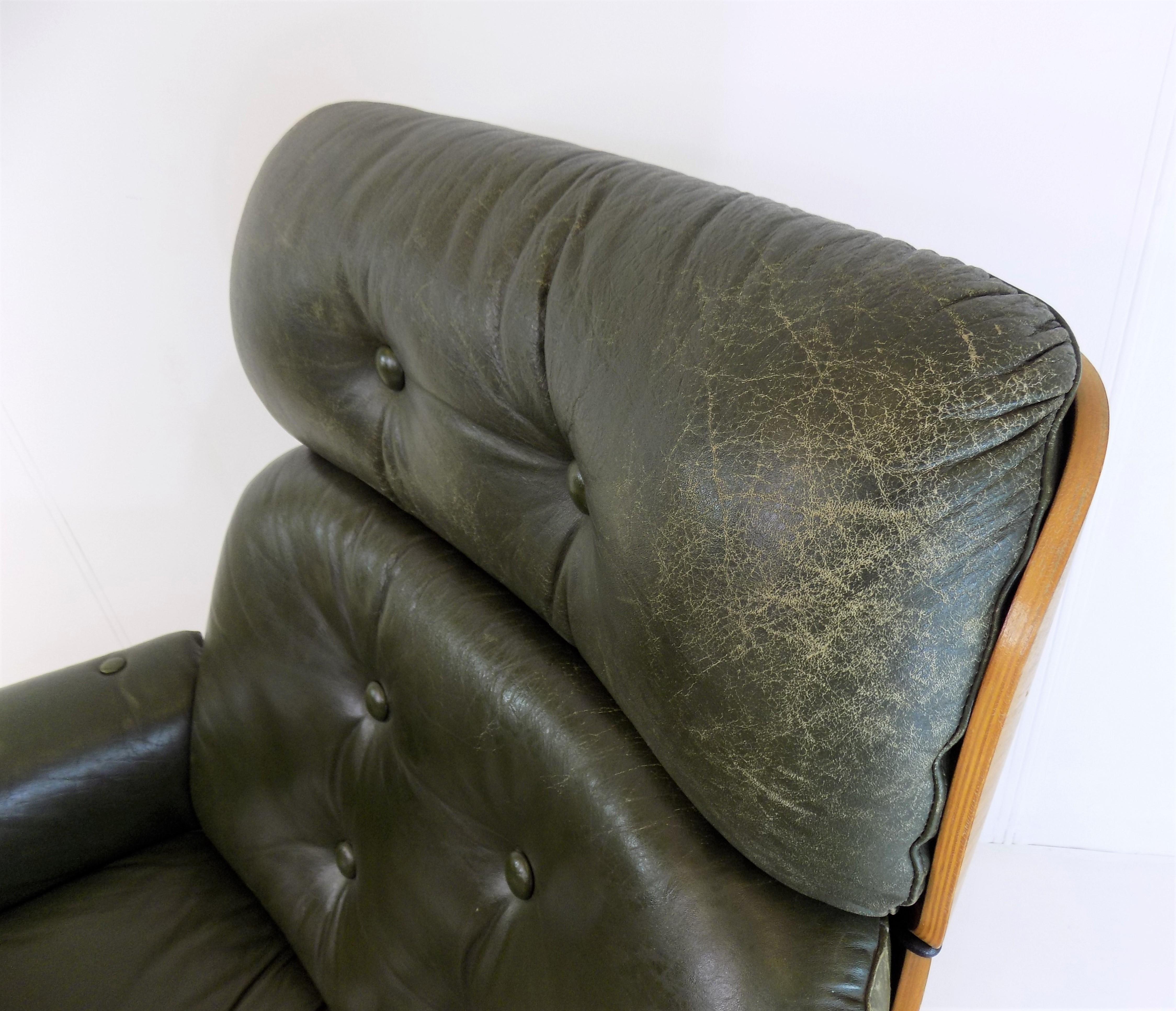 Martin Stoll Leather Chair 5612 for Giroflex For Sale 8