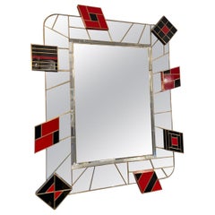 Martin Studio, Miroir noir et rouge, vers 2000