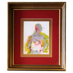 Martin Sumers Acuarela Figural 1999 Martin Sumers Acuarela Figural 1999