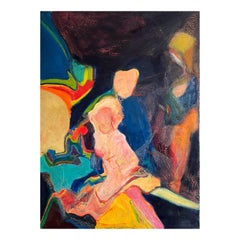 Martin Sumers Oil Painting “I The Wed” 1962