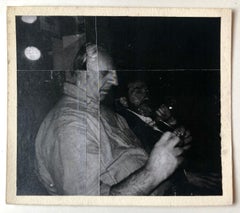 Vintage Abstract Expressionist Hyman Bloom Photo Collage Assemblage Photograph