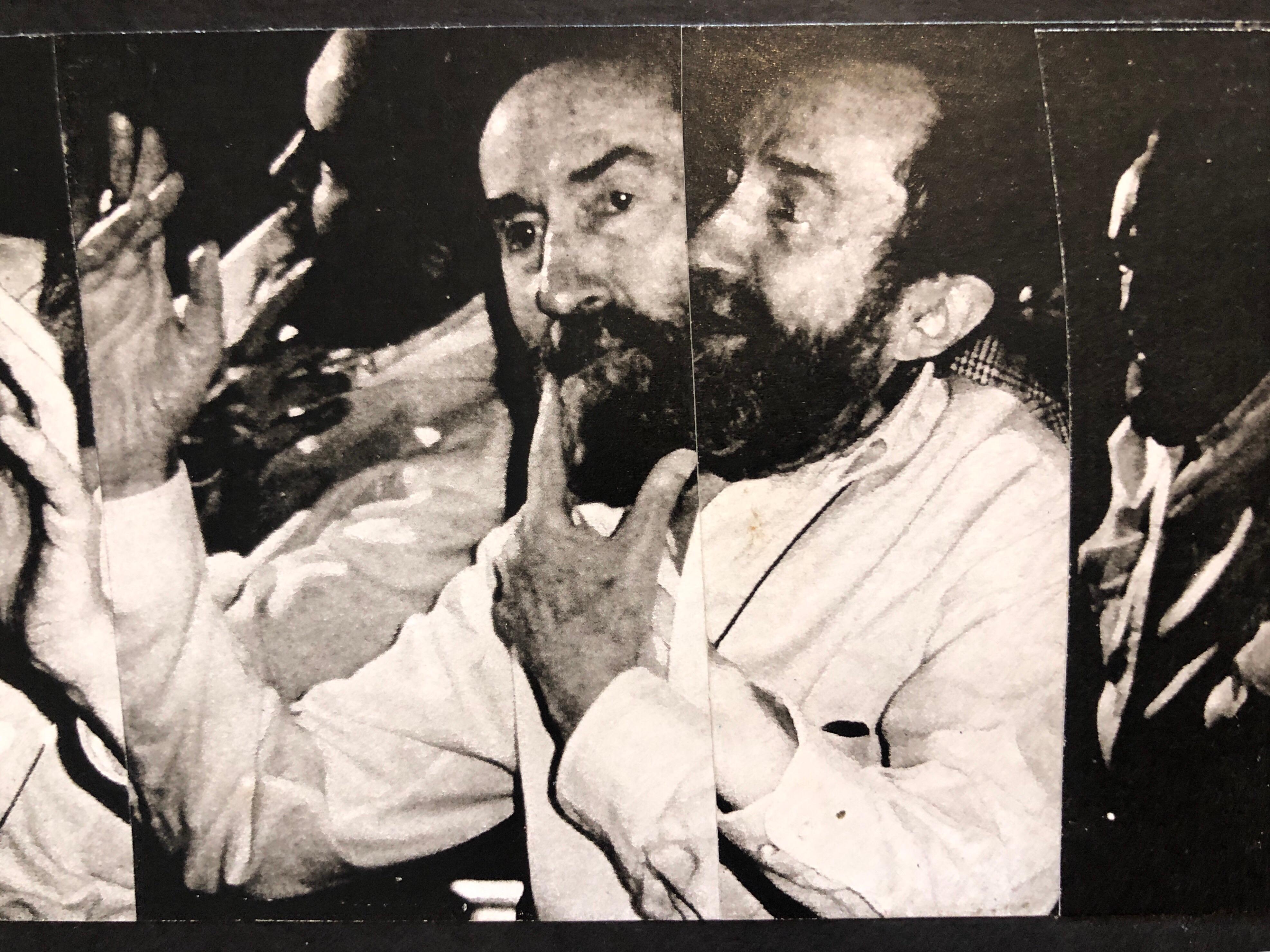 Vintage Abstract Expressionist Hyman Bloom Photo Collage Assemblage Photograph For Sale 4
