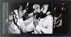 Vintage Abstract Expressionist Hyman Bloom Photo Collage Assemblage Photograph