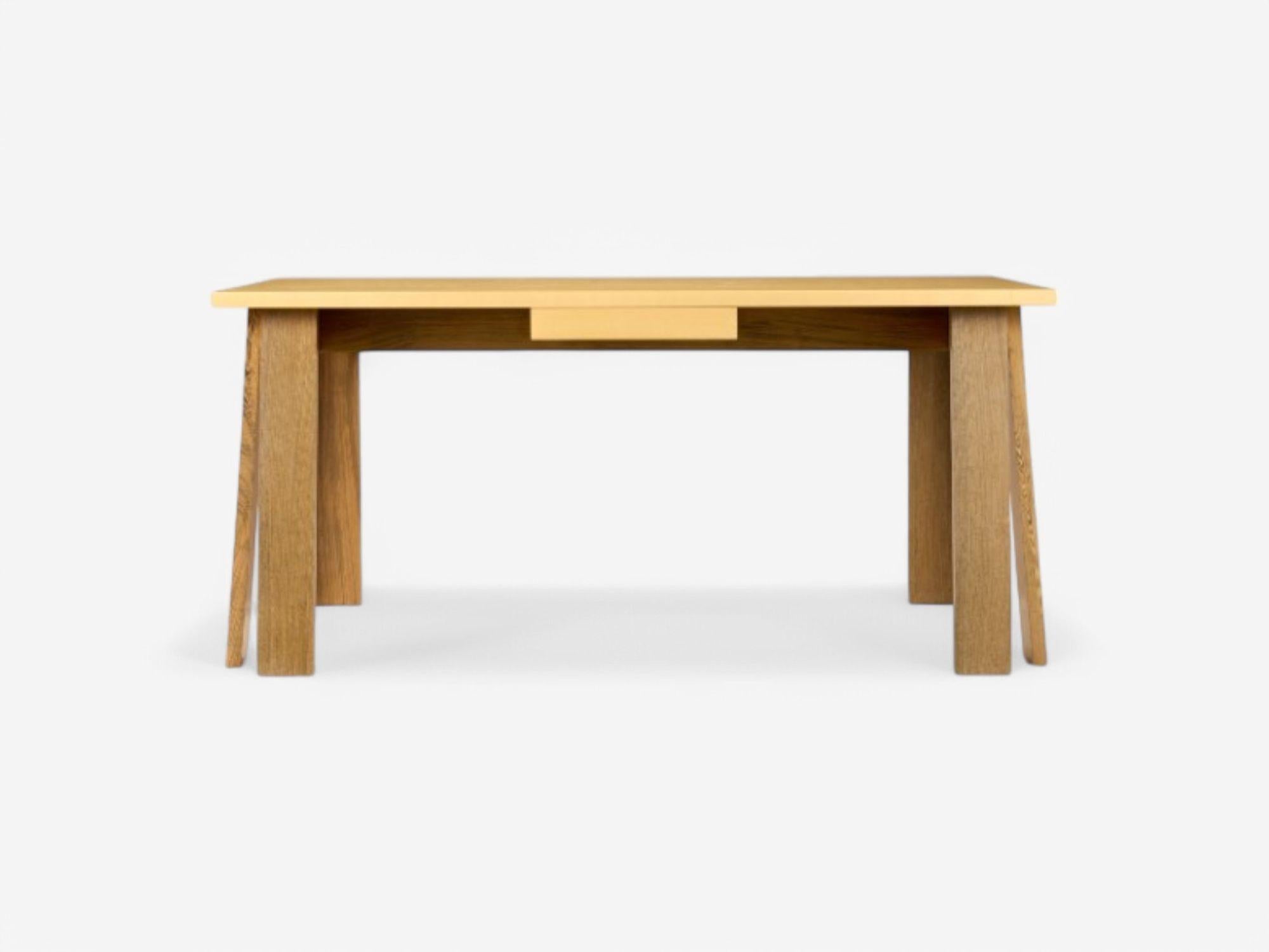 Martin Szekely, Contemporary, Sycamore, Wenge, Seltener Schreibtisch, Frankreich, 1999 (Moderne) im Angebot