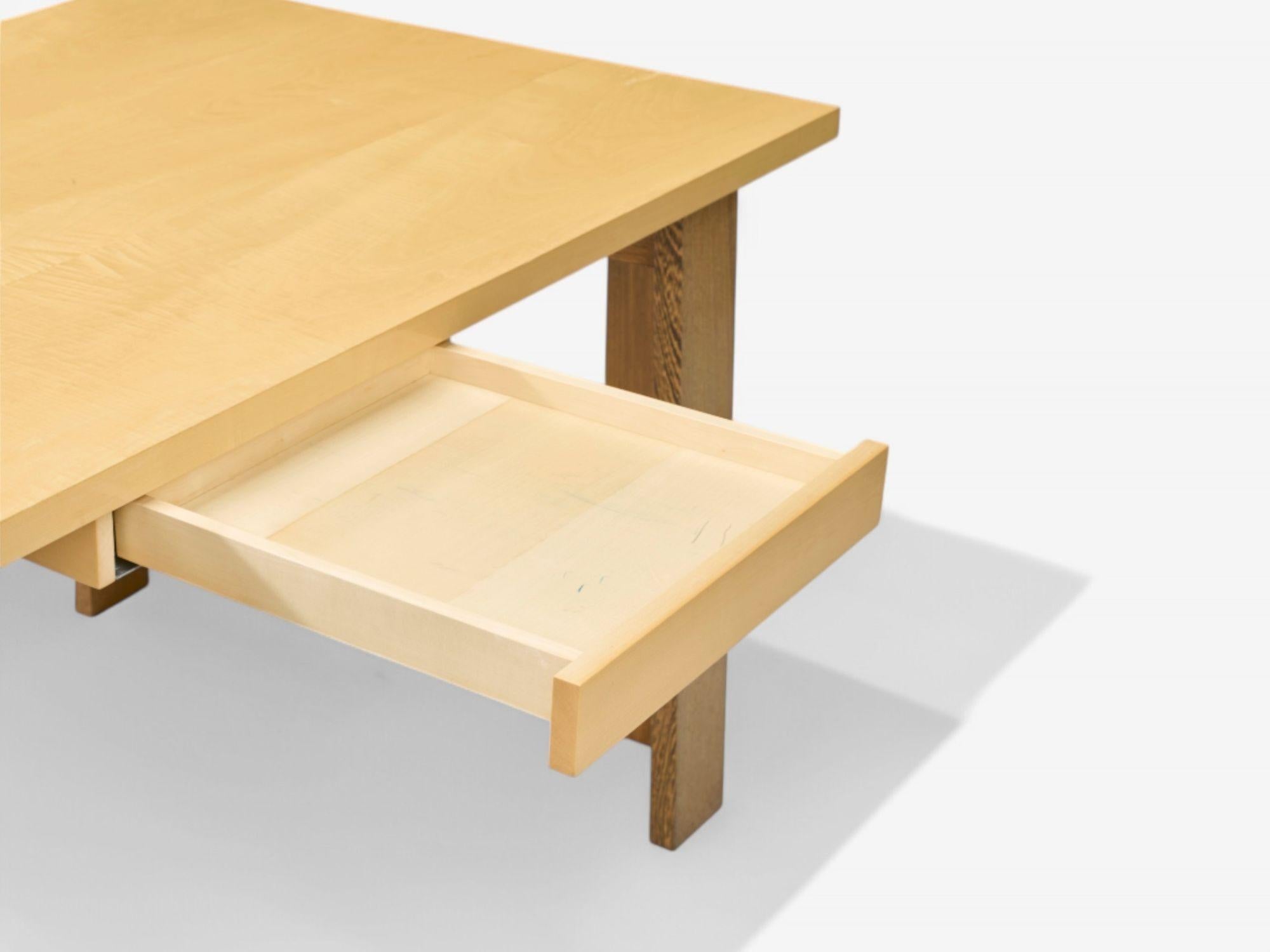 Martin Szekely, Contemporary, Sycamore, Wenge, Seltener Schreibtisch, Frankreich, 1999 im Zustand „Gut“ im Angebot in Manhasset, NY