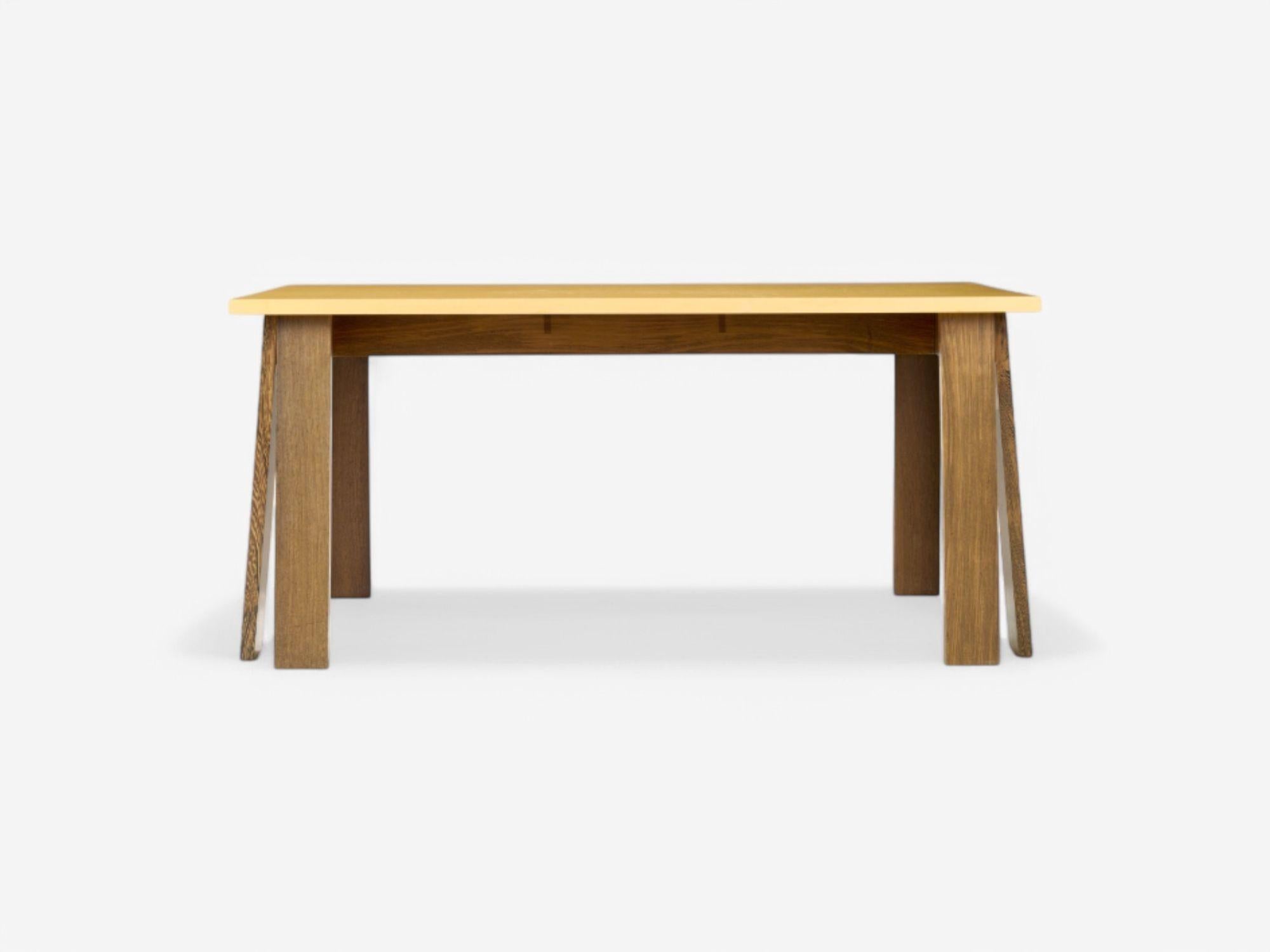 Martin Szekely, Contemporary, Sycamore, Wenge, Seltener Schreibtisch, Frankreich, 1999 (Ende des 20. Jahrhunderts) im Angebot