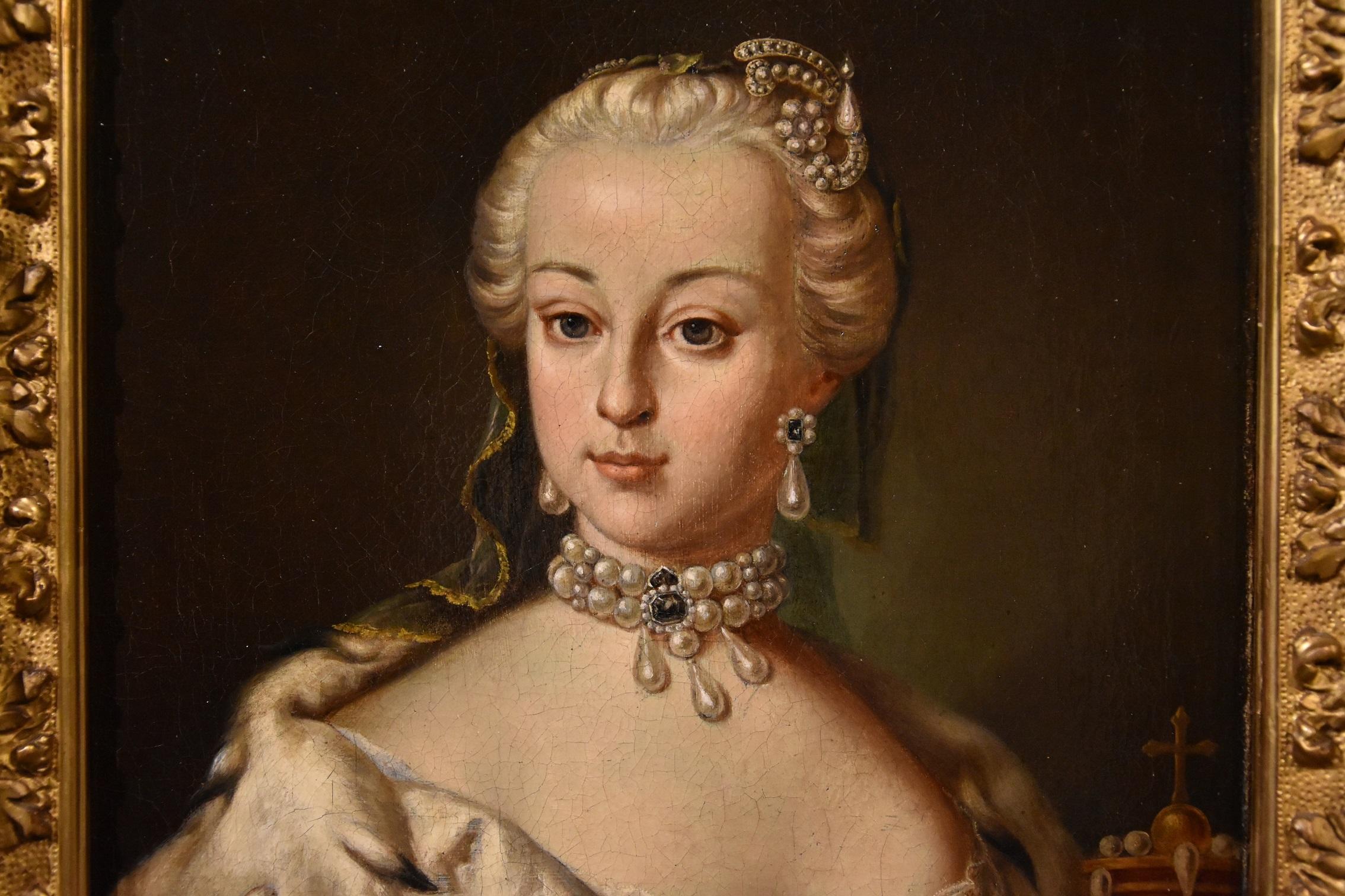 Empress Maria Van Meytens Portrait Paint Oil on canvas Old master 18th Century  3