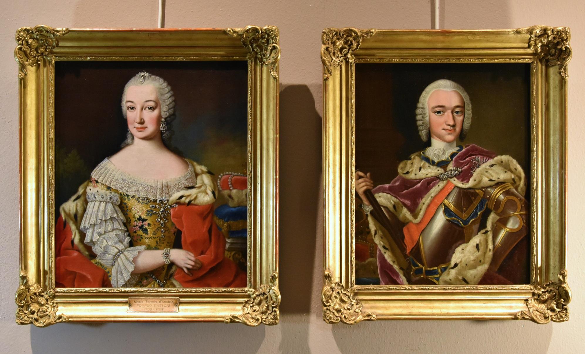Martin van Meytens (Stockholm 1695 - Vienna 1770) Portrait Painting - Queen Maria Theresa King Van Meytens 18th Century Paint Oil on canvas Old master