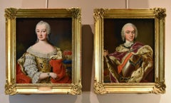 Queen Maria Theresa King Van Meytens 18th Century Paint Oil on canvas Old master