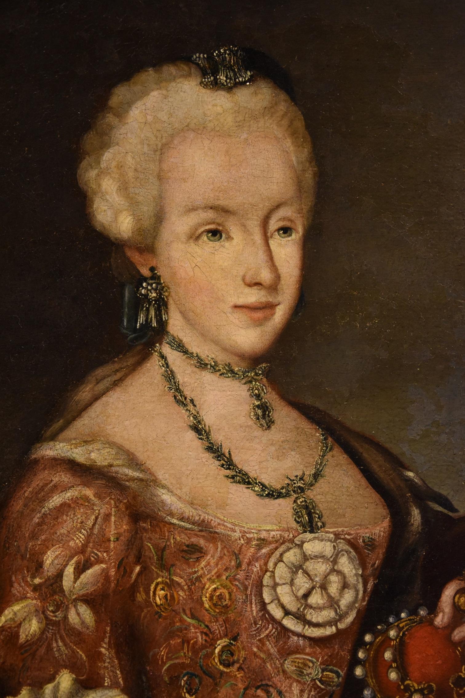 Maria Teresa Imperatrice Van Meytens 18° secolo Dipinto Olio su tela Arte fiamminga 2