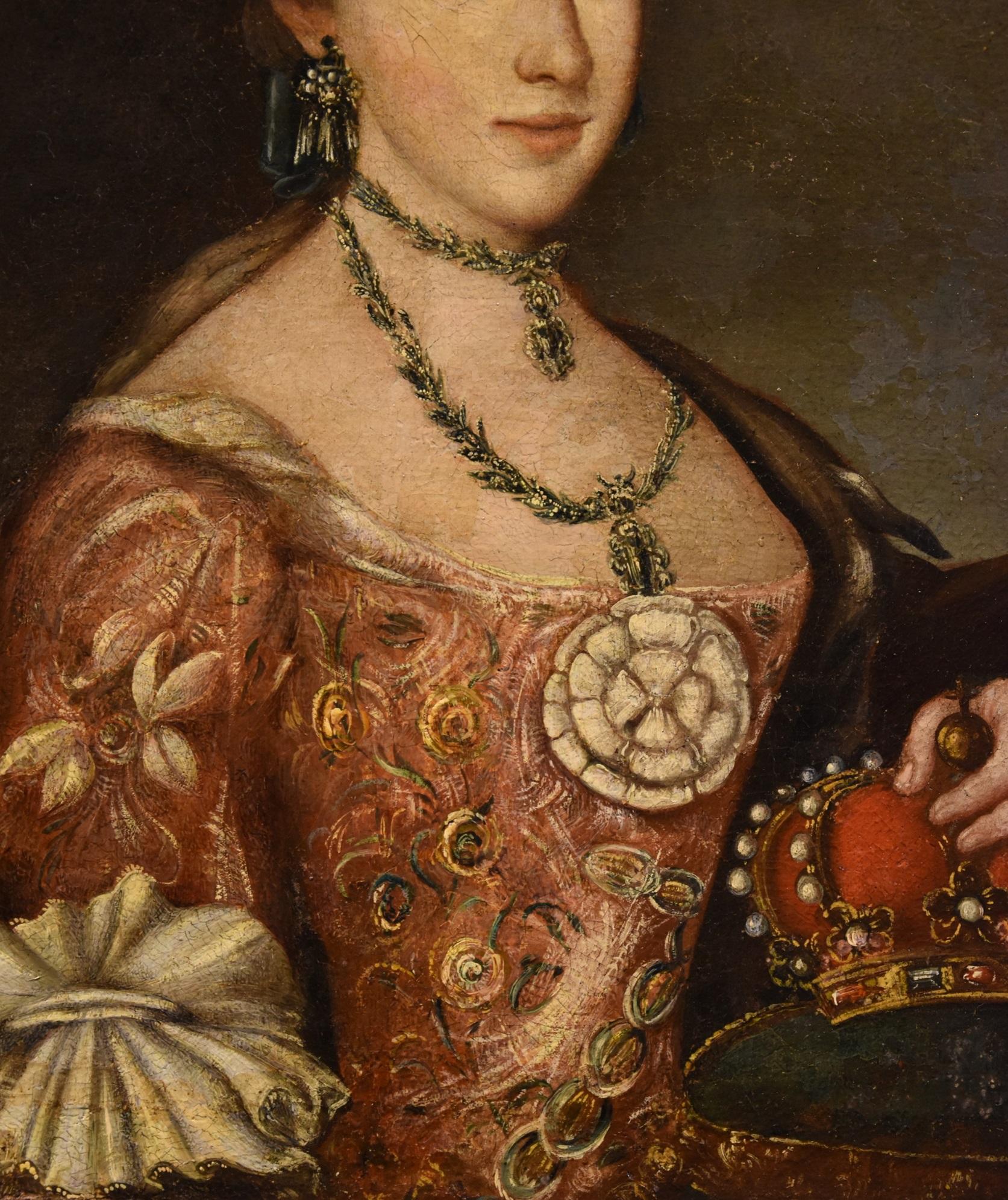 Maria Teresa Imperatrice Van Meytens 18° secolo Dipinto Olio su tela Arte fiamminga 4
