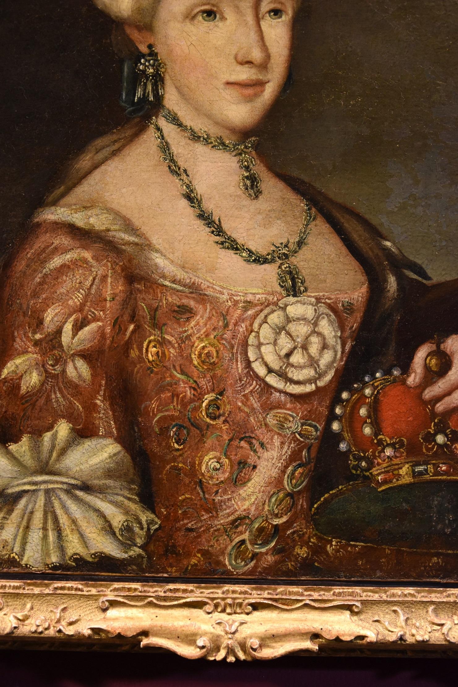 Maria Theresa Empress Van Meytens 18th Century Paint Oil on canvas Flemish Art 5